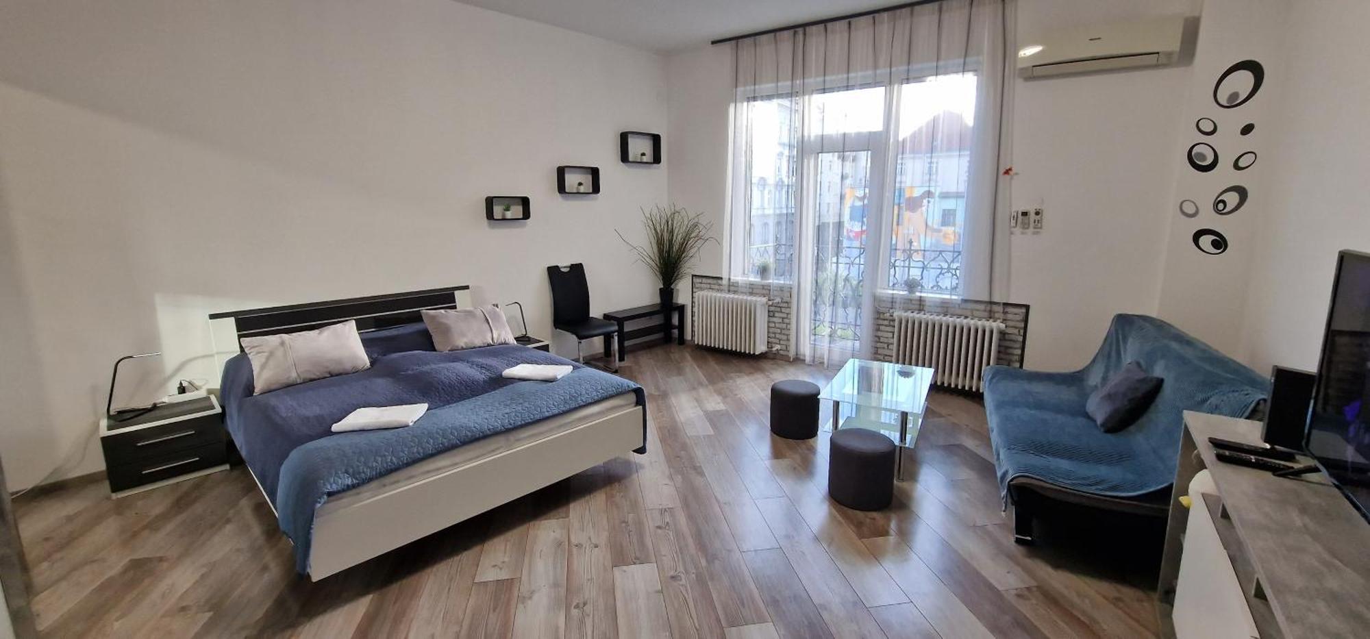 Extra Sok Szobas Apartman Kozpontjaban